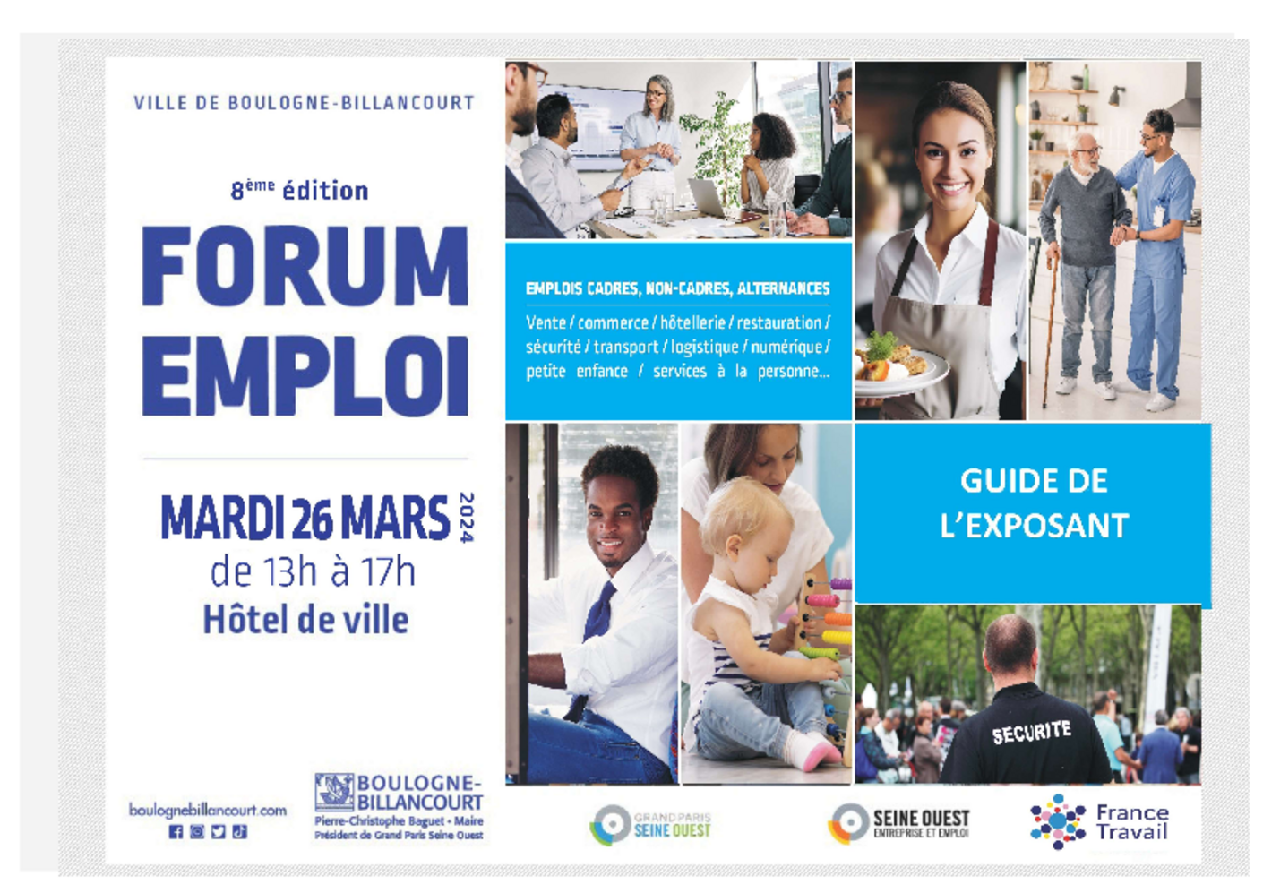 Forum Emploi de Boulogne-Billancourt 2024